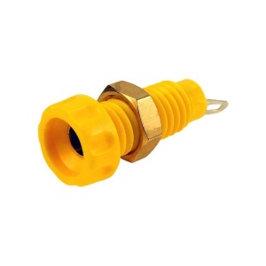 Insulated 4mm Sockets - Yellow